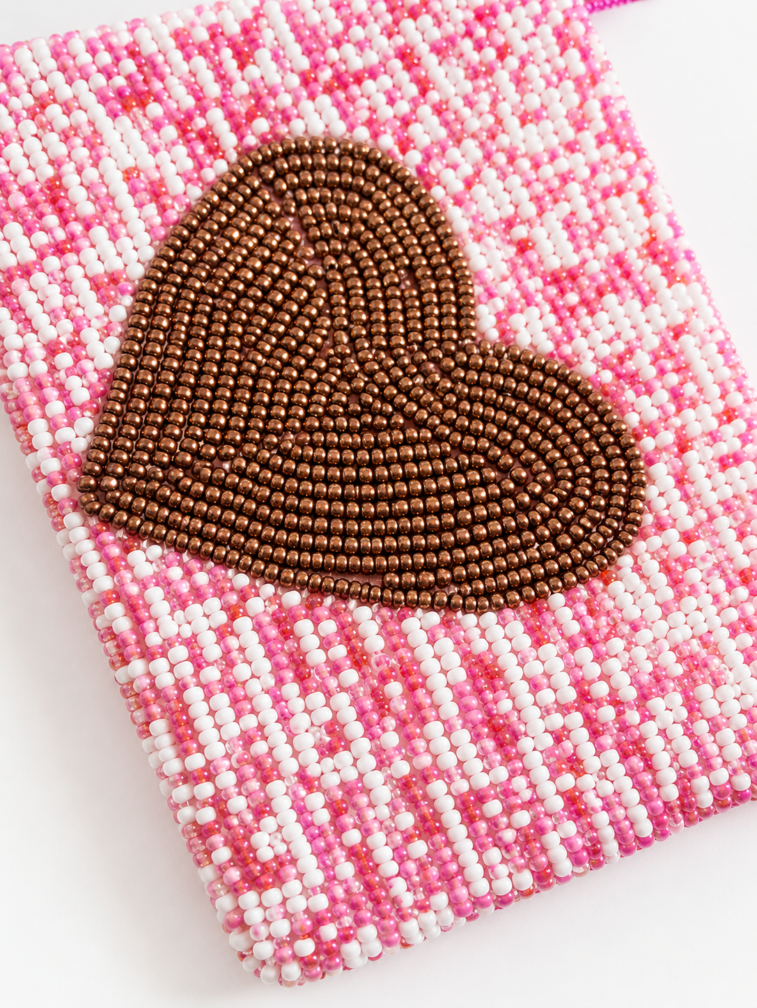 Amora – Mini Beaded Heart Pouch - immagine 2