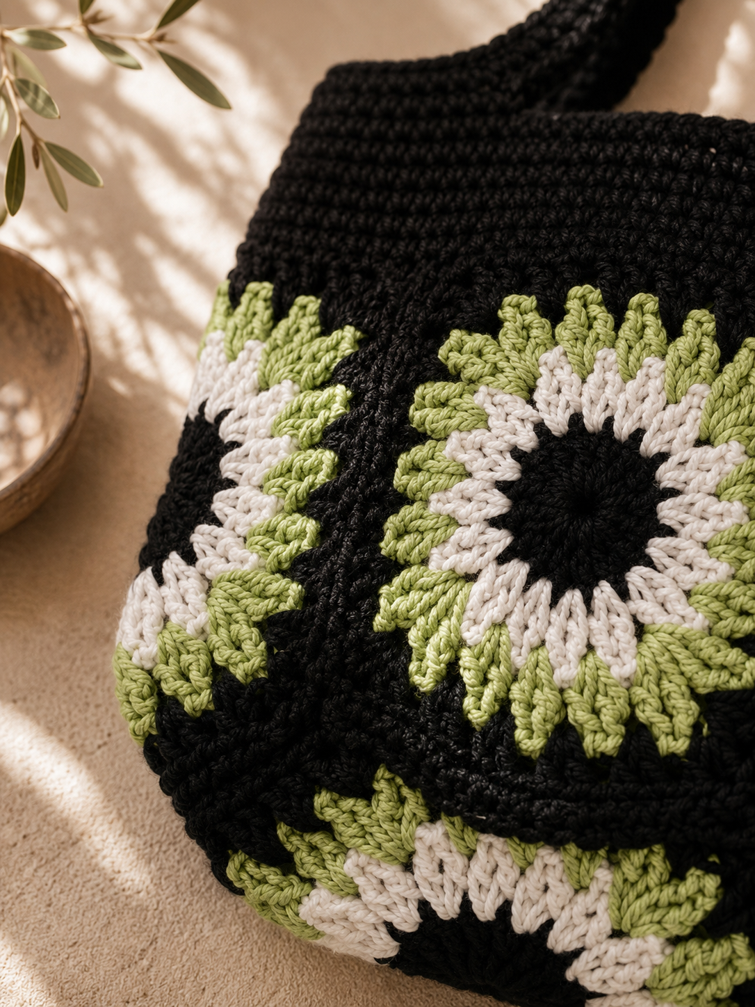 Naia – Handcrafted Crochet Tote Bag - immagine 3