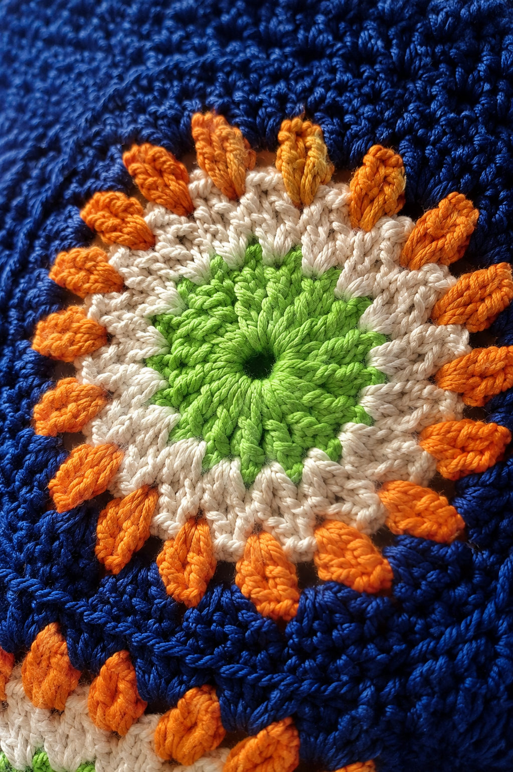 Marea – Blue Handcrafted Crochet Bag - immagine 4