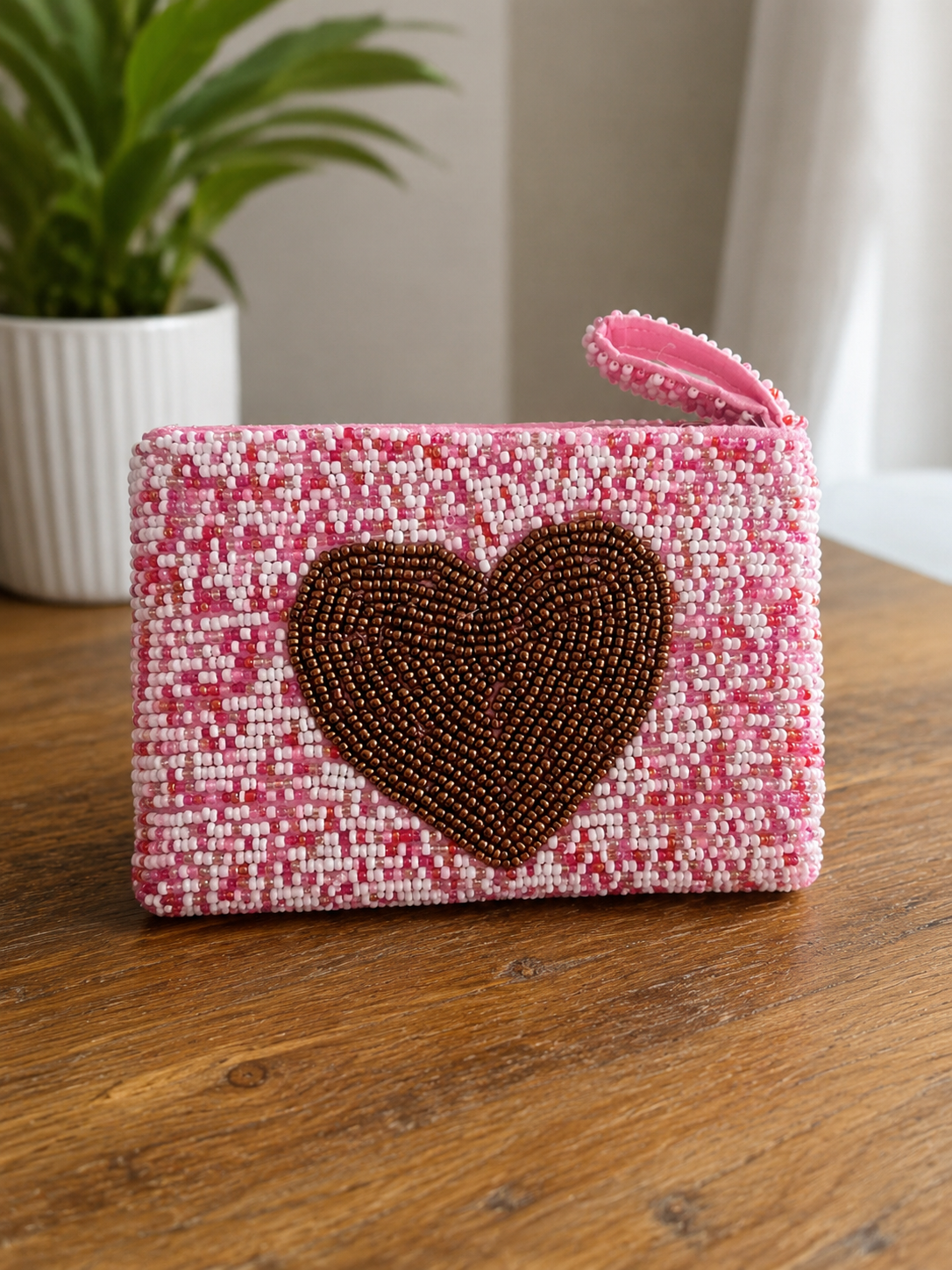 Amora – Mini Beaded Heart Pouch - immagine 4